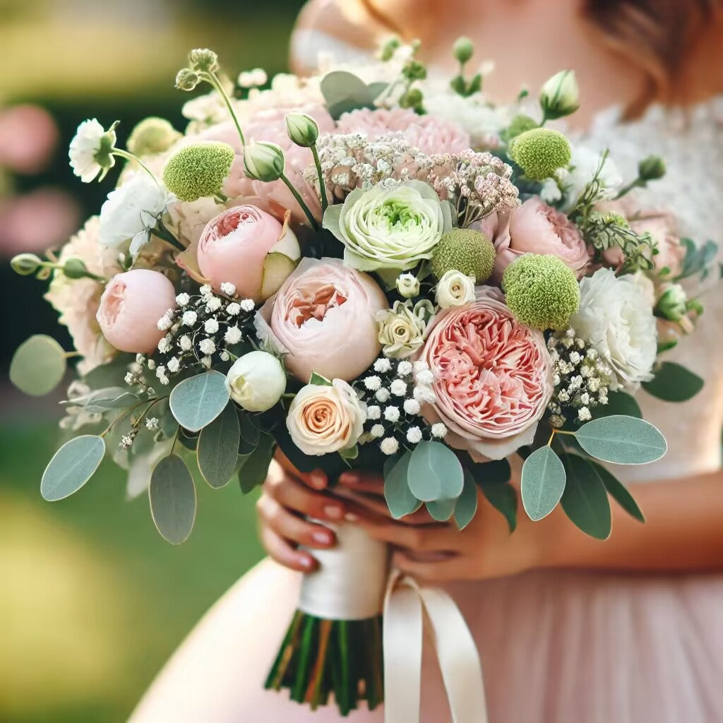 Real Touch Artificial Hand Bouquet-Lifelike,Everlisting Beauty for Your Special Day