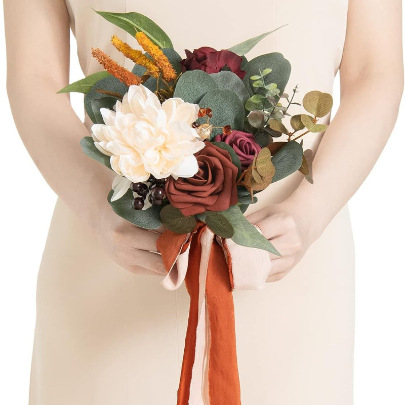 Autumn Charm Soft Hand-held Flower (7 inches)