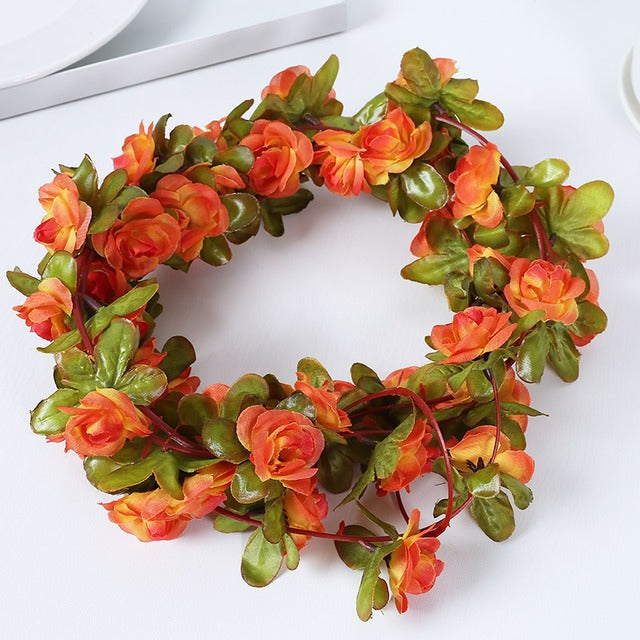 Artificial Rattan Flower Home Garden Decor, Party Arrangement, Wedding Decor