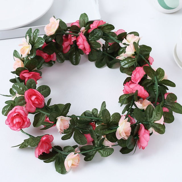 Artificial Rattan Flower Home Garden Decor, Party Arrangement, Wedding Decor