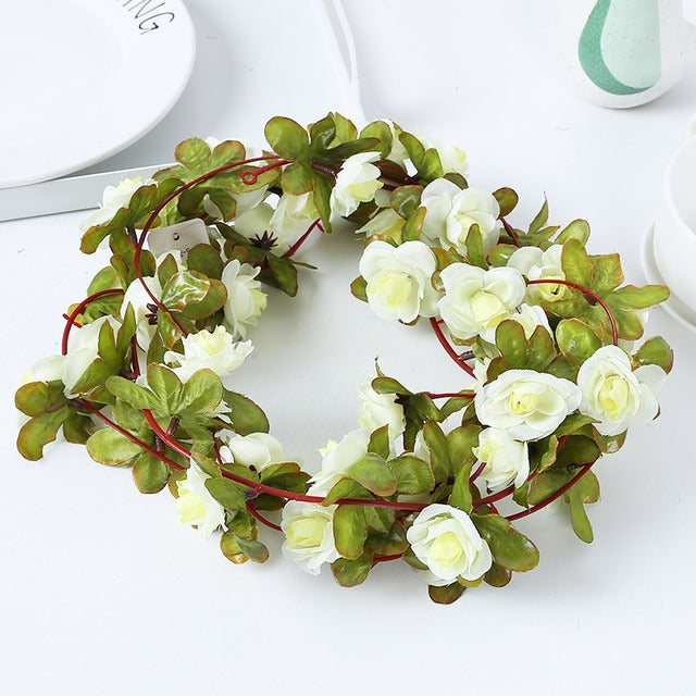 Artificial Rattan Flower Home Garden Decor, Party Arrangement, Wedding Decor