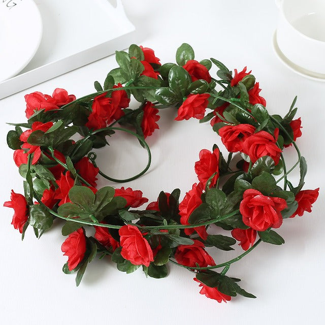 Artificial Rattan Flower Home Garden Decor, Party Arrangement, Wedding Decor
