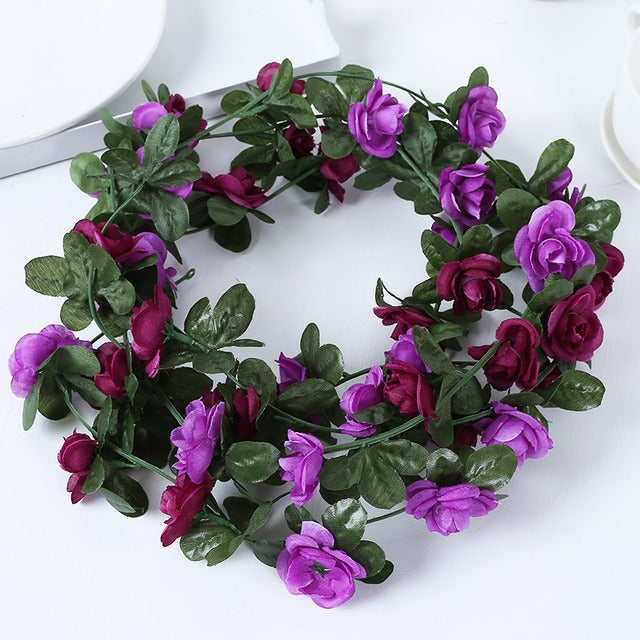 Artificial Rattan Flower Home Garden Decor, Party Arrangement, Wedding Decor