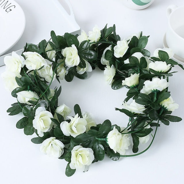 Artificial Rattan Flower Home Garden Decor, Party Arrangement, Wedding Decor