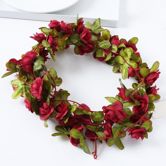Artificial Rattan Flower Home Garden Decor, Party Arrangement, Wedding Decor
