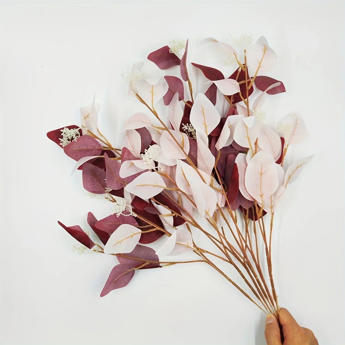 Artificial Plants Home Decoration Eucalyptus Leaves Fakes Plant Vase Layout