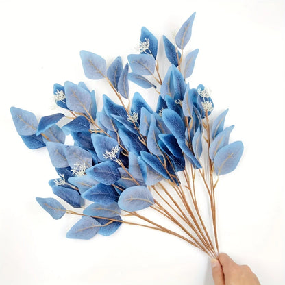Artificial Plants Home Decoration Eucalyptus Leaves Fakes Plant Vase Layout