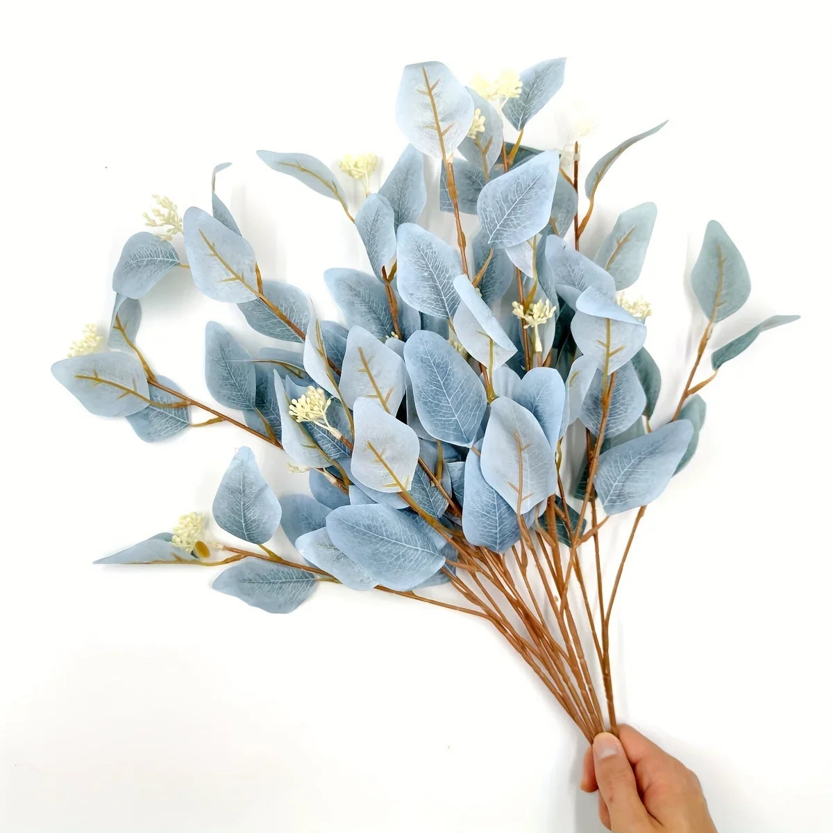 Artificial Plants Home Decoration Eucalyptus Leaves Fakes Plant Vase Layout