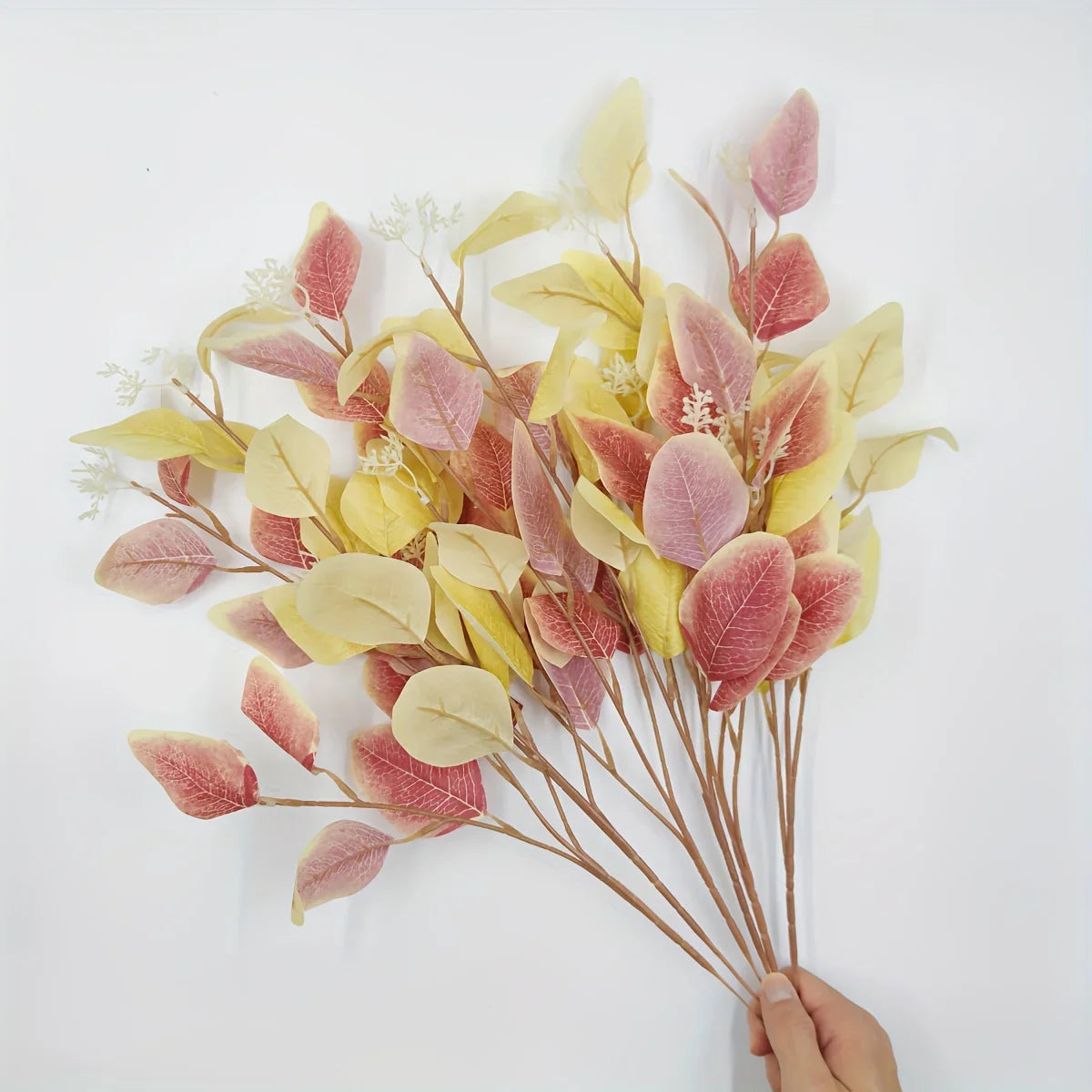 Artificial Plants Home Decoration Eucalyptus Leaves Fakes Plant Vase Layout